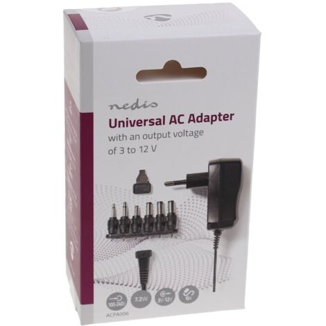 Universeel - netvoeding 1000ma - acpa006 - 5412810267200