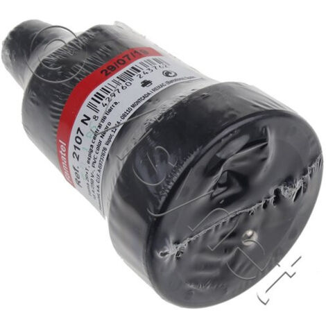 Universeel - prise pvc souple 16a avec terre noir - -