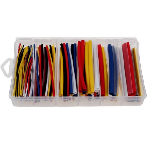 Universeel - schrumpfschläuche sortiment farbig - thermominmc - 8032853655009