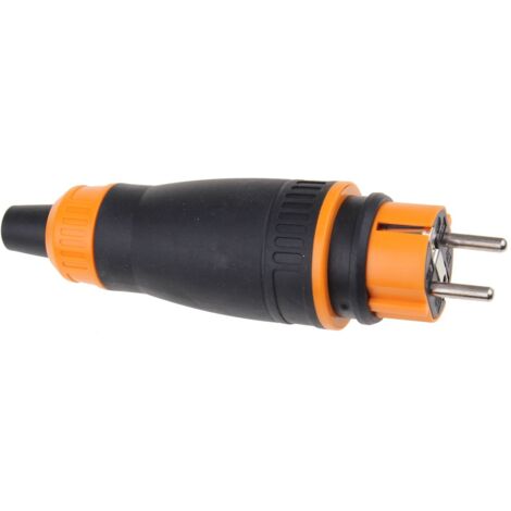Universeel - spatwaterdichte stekker mannelijk 16a ip44 pro - stps - 5404009999467
