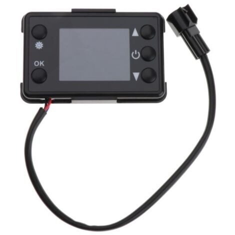Universel Camion 12V LCD Moniteur Air Diesel Chauffe-Chauffage Parking Commutateur Compact-Répondent Aux normes de Écran LCD