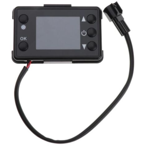 Universel Camion 12V LCD Moniteur Air Diesel Chauffe-Chauffage Parking Commutateur Compact-Répondent Aux normes de Écran LCD