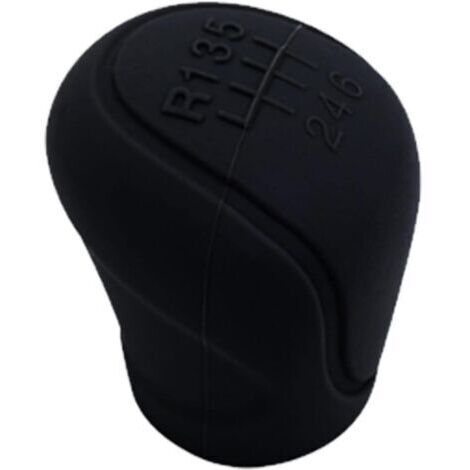 Universel en Silicone Pommeau Levier Vitesse Couvercle Pommeau Levier Vitesse en Silicone Automobile Couvre Frein Main Silicone, Anti Dérapant, Résistante Adapté à La Plupart des Capots