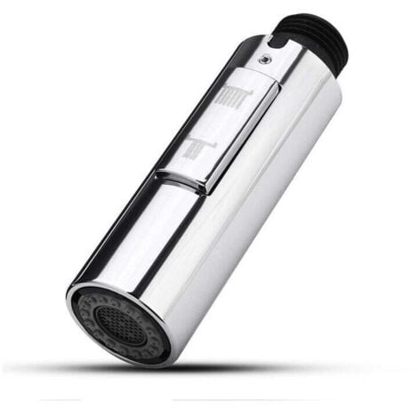 VERSAILLESFR universel G 1/2 Tête de robinet de cuisine, robinet Douchette pièce de rechange, réglages de pulvérisateur Pomme de douche pour salle de bain robinet mitigeur de cuisine, finition chromée