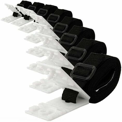 Universel Kit de Sangles de Fixation de Rouleau de Couverture de Piscine Ceinture de Natation pour équipement de Plein Air