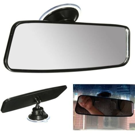 Universel Rétroviseur intérieur verre Remplacement Miroir 20 x 6 x 0.6cm