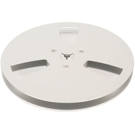 Universelle 1/4" 7" Aluminiumspule für Öffnungsmaschinen, 3 Löcher, silberfarben