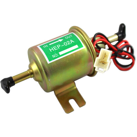 Elektrische Kraftstoffpumpe Universal 12 V Benzin HEP-02A  Hochleistungs-Druck-Dieselpumpe : : Auto & Motorrad