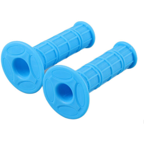 Universelle 17-mm-Lenkerpolster aus himmelblauer Aluminiumlegierung für Motorräder, ATVs und Roller – rutschfest und komfortabel – individuelle Anpassungsmöglichkeiten