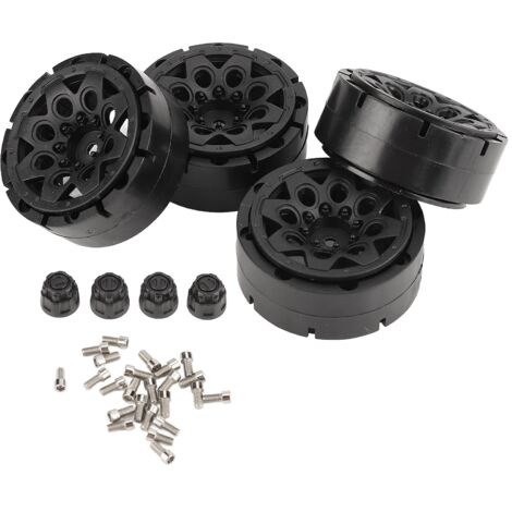 Universelle 1,9-Zoll-Nylon-Beadlock-Felge für Traxxas Axial SCX10 D90 – 4-teiliges Set