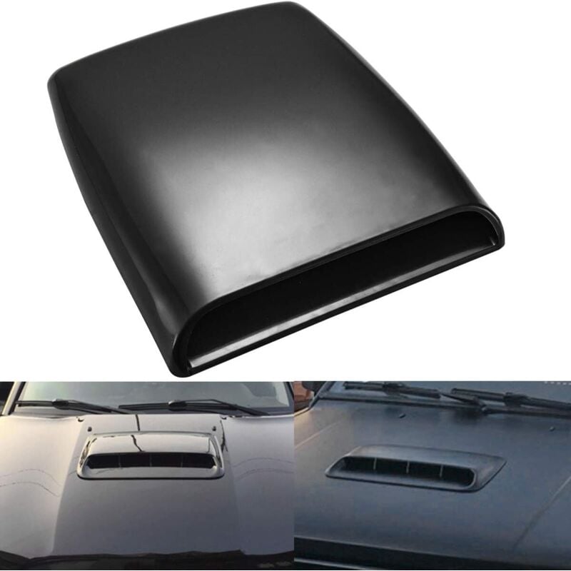 Image of Decoración universal para capó de ventilación de coche (negro)