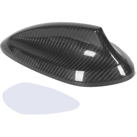 Universelle Autoantennenabdeckung aus trockener Kohlefaser, Haifischflossenantennenabdeckung als Ersatz für E90 E92 E46 E36 E60 (F30-Stil).
