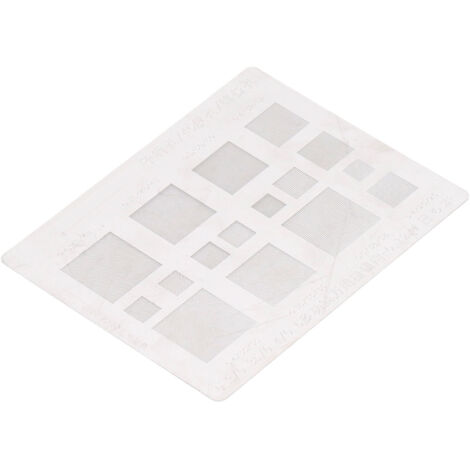 Universelle BGA-Reballing-Schablone, 0,3 0,35 0,4 0,5 Zinngitter-Lötmuster.