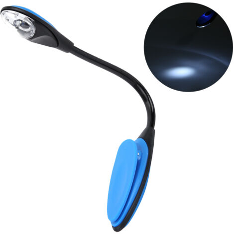 Universelle, flexible LED-Klemmleuchte für Klaviernotenständer und Orchester