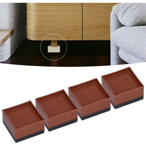 [Universelle Höhenverkleinerungspads] [4 Stück] [Rutschfeste und geräuschdämpfende TPU-Fußpads] [4 cm Höhenvergrößerung] [Boden- und Feuchtigkeitsschutz] [Geeignet für Haushaltsgeräte und Tisch-/Stuhl