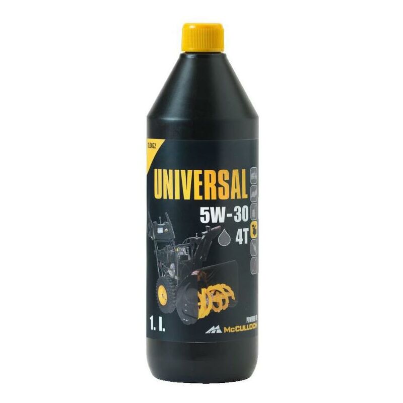 Universal - universelle Huile 4 temps 5W/30, 1,0 l, pour fraises à neige, OLO022