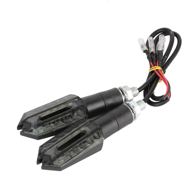 Image of Universelle LED-Motorradblinker – Gelbe Glühbirnen (Paar)