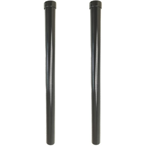 Universelle Metall-Verlängerungsrohre für Staubsauger, 50 cm, Schwarz - Sonstige