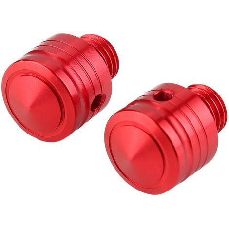 Universelle Motorrad- und Rollerspiegel-Befestigungsschraube M10  1,25 Rot