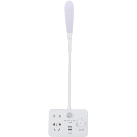 Universelle Multifunktionssteckdose mit Schreibtischlampe und Netzadapter, 220-V-Stecker (australischer Stecker)