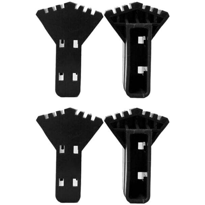 Image of Universelle rutschfeste Treppenstufen aus Gummi (4er-Pack)