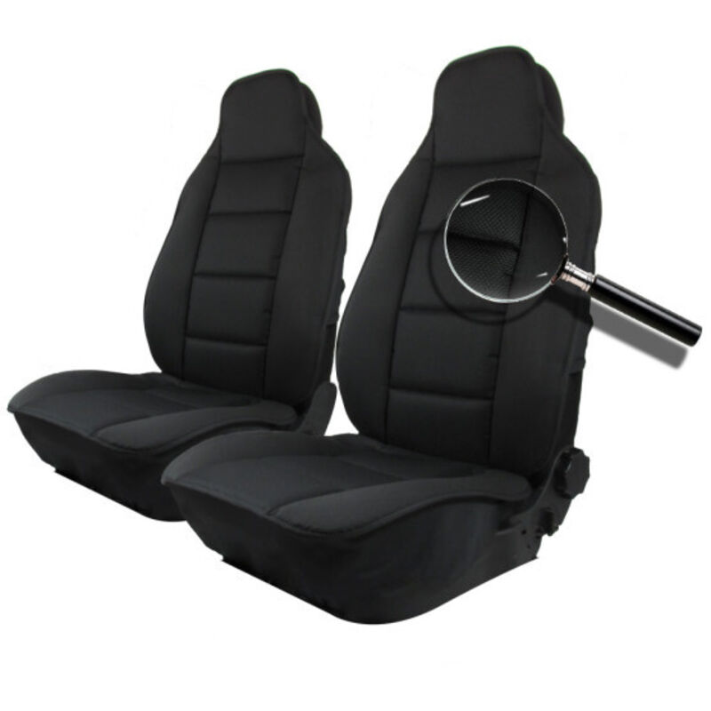 Image of Universelle Sitzbezüge für Vordersitze, mit Massagefunktion, schwarz, Textil