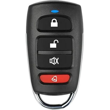 Universelle télécommande sans fil clavier 433MHz,Portable longue Distance alarmes de sécurité porte de Garage porte clés accessoire(Caractère Boutons)