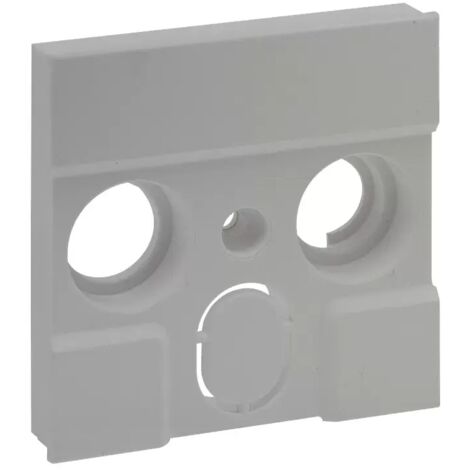 Universelle TV-Buchsenabdeckung Niloé Step Aluminium LEGRAND 864360