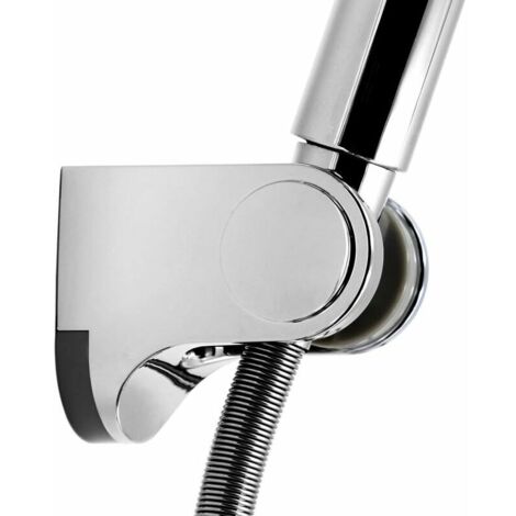Universelle, verstellbare Duschkopfhalterung, Wandanschluss für Badezimmer, Chrom-ABS HSZJ001