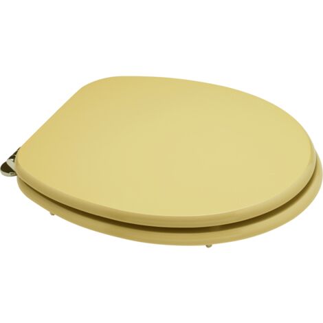 Universelle WC-Sitz aus Champagnerholz
