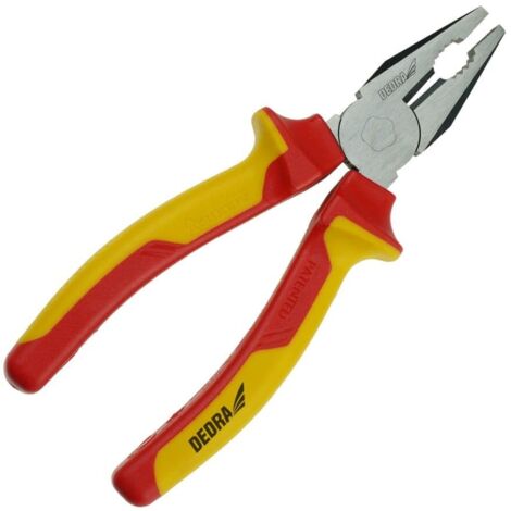 Universelle Zange dedra 12v41 isoliert 180 mm VDE