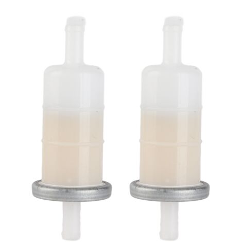 Universeller 9,5-mm-/3/8-Zoll-Kraftstofffilter aus Kunststoff – 2 Stück – kompatibel mit CBR600 VT600