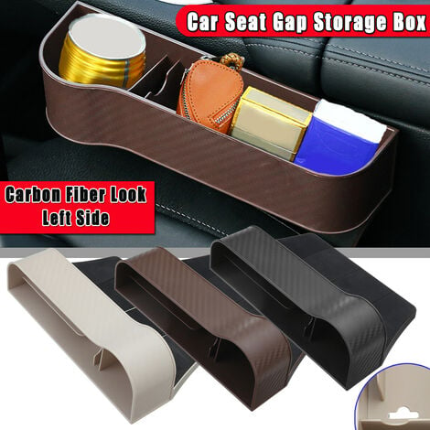 Autositz Gap Aufbewahrungsbox, Autositz Konsole Organizer, Universal  Autositz Seitentaschen Organizer zum Aufbewahren von Autoartikeln,  Platzierung