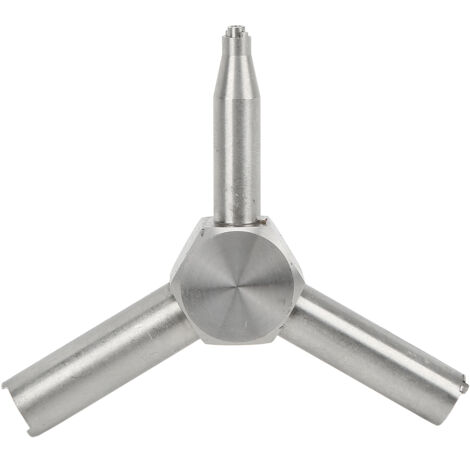 Universeller dreieckiger Ventilschlüssel aus Edelstahl für multifunktionales Schießwerkzeug