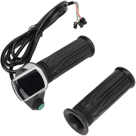 Universeller Gasgriff mit LED-Anzeige für 36V Elektrofahrräder/Elektroroller