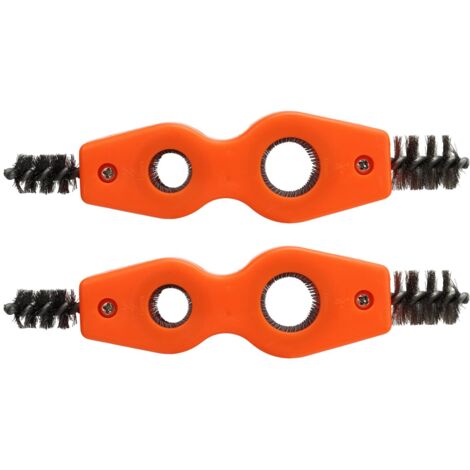 Universeller Kupferrohrreiniger, Kupferrohrreinigungsbürste 1/2 Zoll 3/4 Zoll Orange Starke Reinigungsbürste Mehrzweckdraht