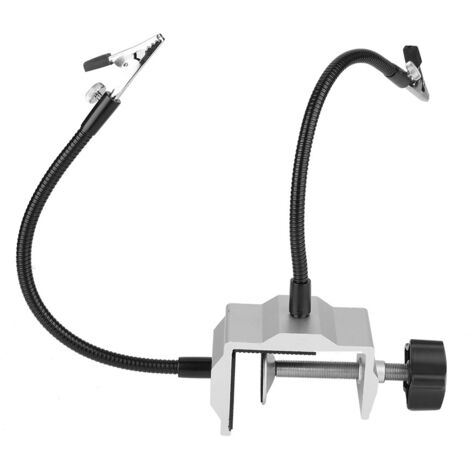Universeller Lötkolbenständer aus Metall mit Gelenkarm, ideal zum Löten von Leiterplatten und für Heimwerkerprojekte