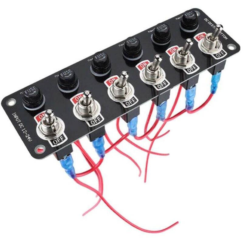 Image of Universeller Mehrfachschalter für Kfz-Armaturenbrett 12/24 V