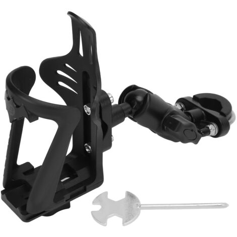 Universeller Motorrad-Flaschenhalter mit hochfestem Nylon-Kugelgelenk, 3D-verstellbar für Fahrräder und Elektrofahrzeuge