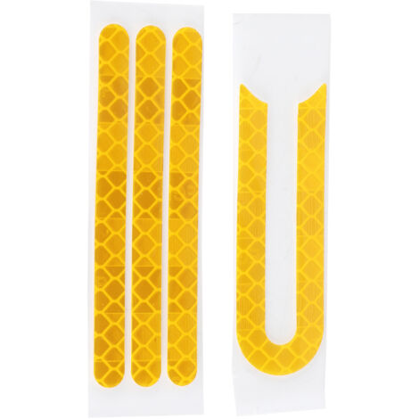 Universeller orangefarbener Reflektorstreifen für M365 1S LITE PRO PRO2 Elektroroller
