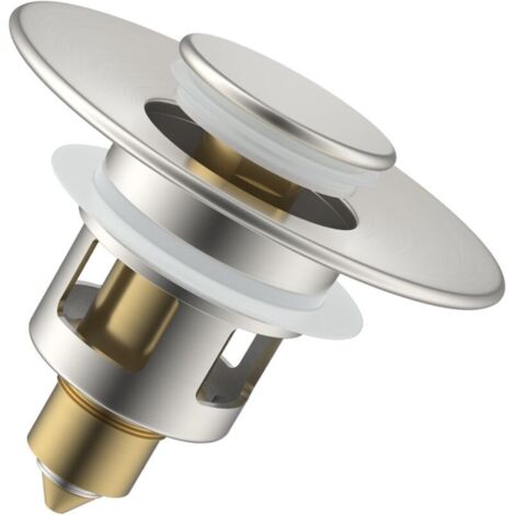 Universeller Pop-Up-Waschbeckenablauf, Verstopfungsschutz und Anti-Blockier-Abflussfilter, Anti-Geruchs-Haarfilter für Abflusslöcher mit 25–46 mm Durchmesser
