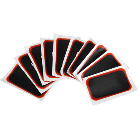 Universeller Radialreifen-Reparaturflicken, 70x120mm, 10 Stück, für Auto und Motorrad.