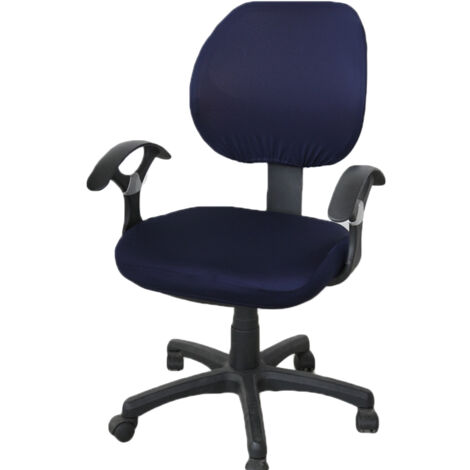 Universeller Schutzbezug für Bürostühle [2 Stück] - Material: Polyester/Spandex, verstellbar (37-52 cm)