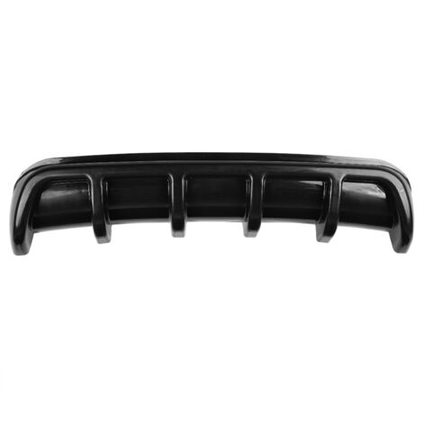 Universeller schwarzer Heckspoiler für die Auto-Heckstoßstange – Diffusor im Haifischflossen-Stil