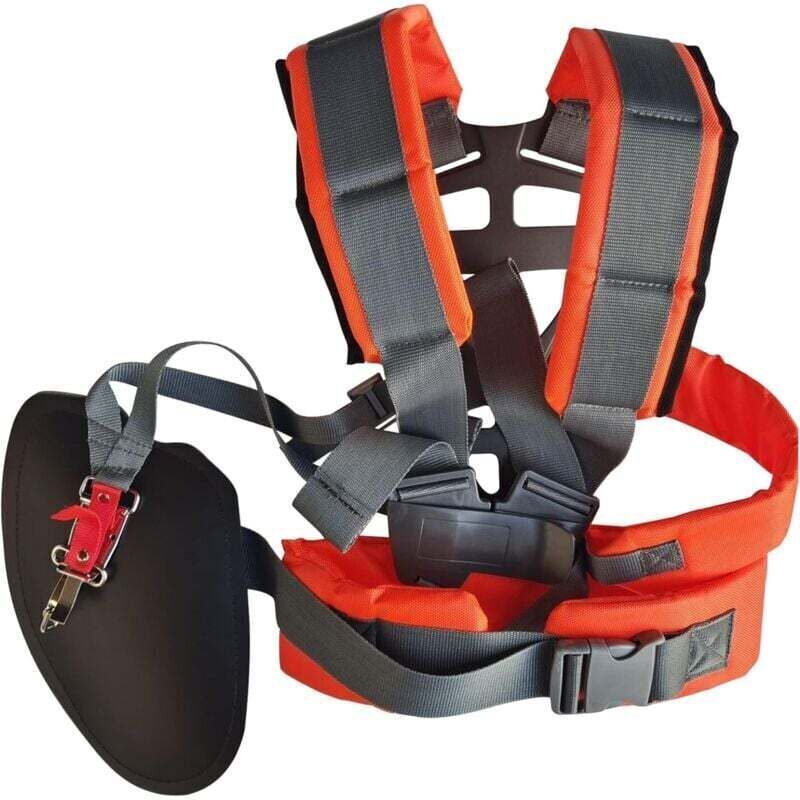 Image of Universeller, verstellbarer, gepolsterter, bequemer Schultergurt aus doppeltem Nylon für Rasenmäher