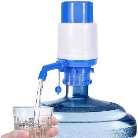 Universeller Wasserpumpenspender für 5-Liter-, 8-Liter-, 10-Liter- und 2,5-Liter-Flaschen und -Kanister tropffrei, anpassungsfähig, manuell geeignet für Camping, Schule, Büro und Zuhause.