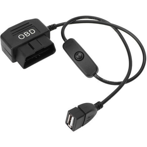Universelles 16-poliges OBD2-USB-Ladekabel (Stecker)