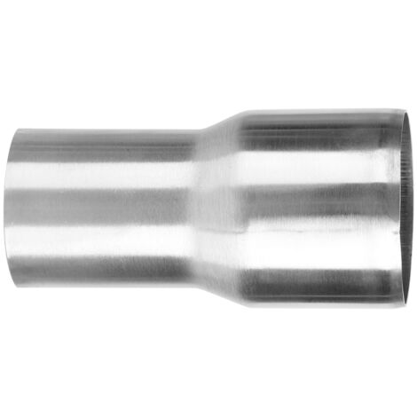 Universelles Edelstahl-Auspuffverbindungsrohr, 51 mm/63 mm Reduzierstück, Umbauteil