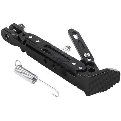Universelles Motorrad-Seitenständer-Zubehör, 7/8" 22mm Lenker-Drehgasgriffe für Motorrad, Roller und Dirtbike (Schwarz)