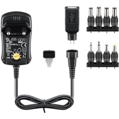 Universelles Netzteil USB Adapter 600mA für Handy Smartphone Tablet Wentronic NTS 600